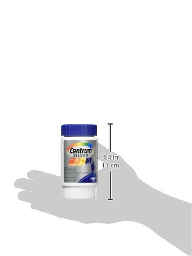 Centrum Silver for Men 50+ Multivitamin & Multimineral Supplement, 100Ct