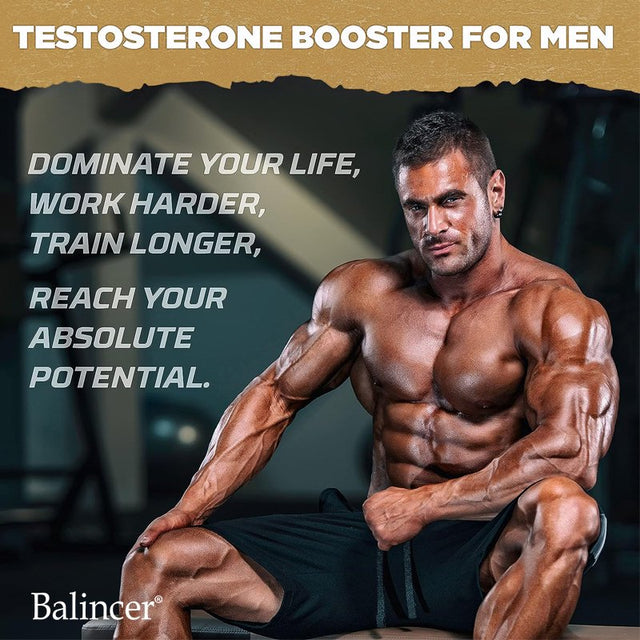 Balincer Testosterone Booster - Boost Endurance, Energy, Strength