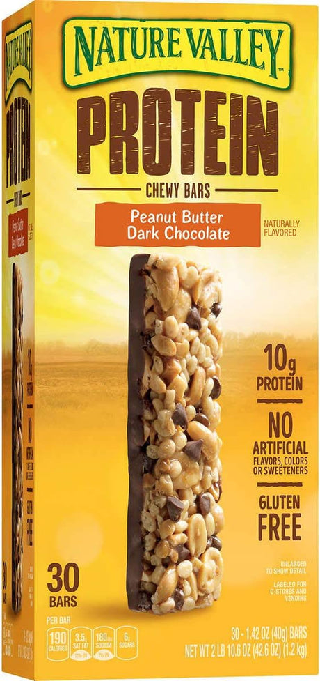 Yagoolh Grehge Protein Bars (Nature Valley, Peanut Butter Office Products School Supplies Gifts for Women and Men