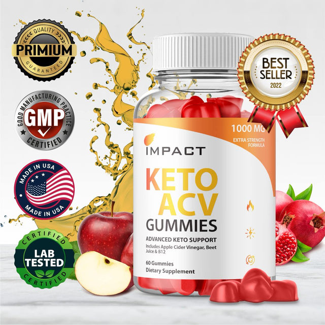 Impactketo Gummies Advanced Formula Impact Gummies plus - Impact Ketoacv Gummies Vegan Gummies Impact Advanced Gummies Max Strength Non GMO, Vitamin B, Beet Root, Pomegranate Ketoacvgummies (60 Count)