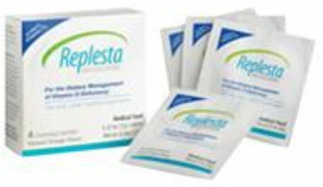 Replesta Cholecalciferol 50,000 IU Vitamin D3, Natural Orange, 4 Ct, 5-Pack