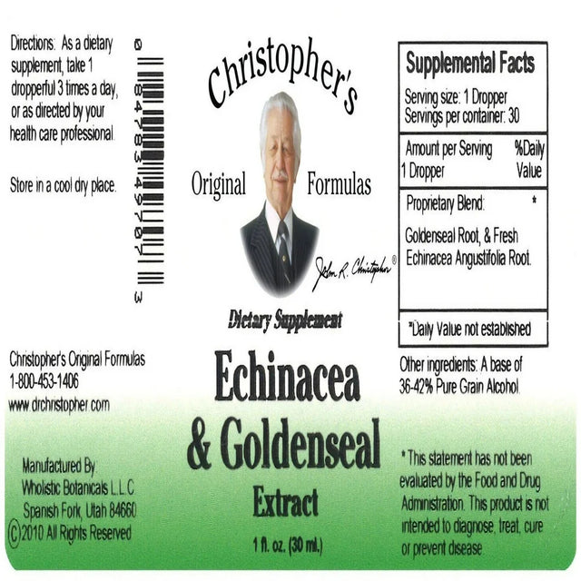 Echinacea+Goldenseal Extact 1 Ounces