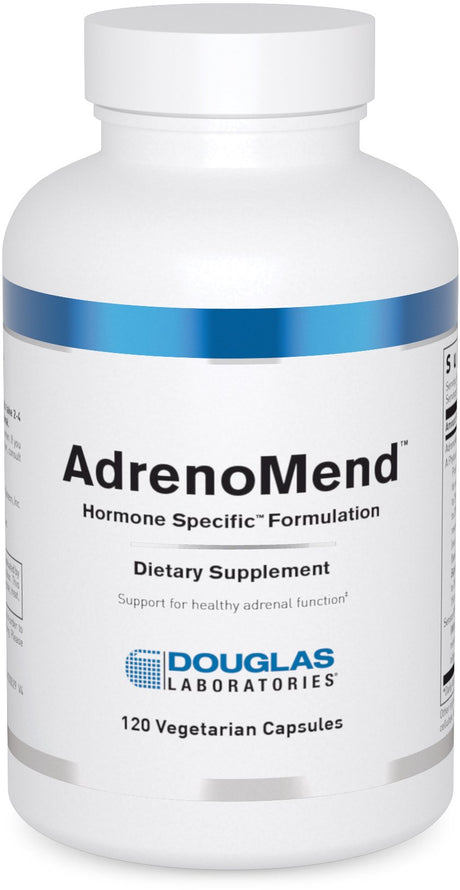 Douglas Laboratories Adrenomend | Ten Herbal Adaptogens to Support Well-Being and Adrenal Gland Function during Stress* | 120 Capsules