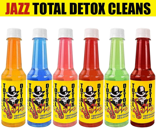 10Oz Jazz Total Detox Liquid Concentrate with B2 & Creatine Variety Pack (3)