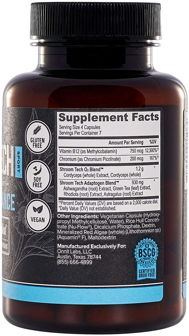 Onnit Alpha Brain (30Ct) & New Mood (30Ct) Nootropics Brain Support Supplement with Shroom Tech Sport (28Ct) - Caffeine-Free, Clinically Studied Ingredients for Memory & Focus - for Men & Women