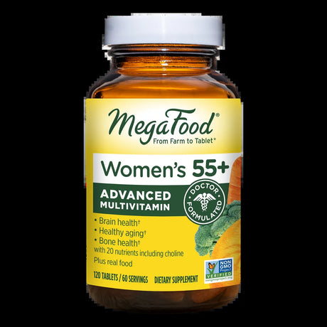 Megafood Women'S 55+ Advanced Multivitamin 120 Tabs