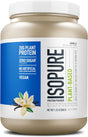 Isopure Vanilla Vegan Protein Powder, with Monk Fruit Sweetener & Amino Acids, Post Workout Recovery, Sugar Free, Plant Based, Organic Pea Protein, Dairy Free, 20 Servings (Packaging May Vary)