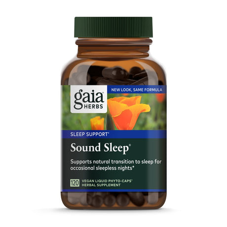 Gaia Herbs Sound Sleep, 120 Vegan Liquid Phyto-Caps