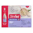 Slimfast High Protein Shake Meal Replacement Shake, Vanilla Cream, 11 Fl Oz Bottle, 8 Pack