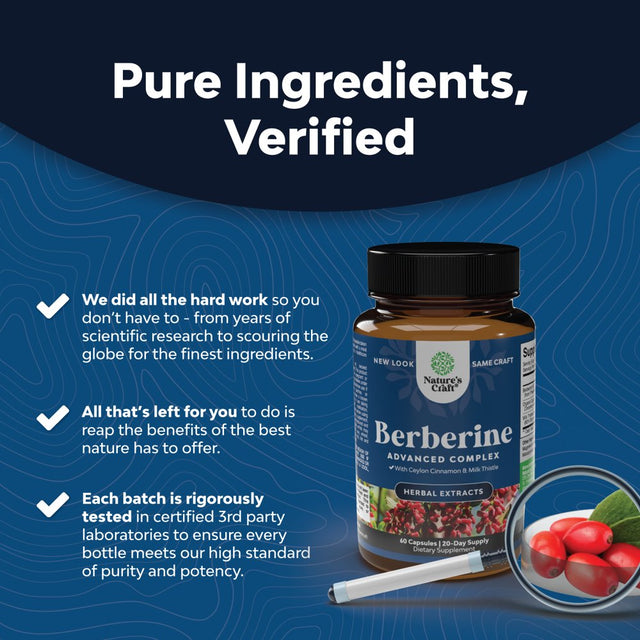 Balancing Berberine plus 1200Mg per Serving Complex - Antioxidant Berberine with Ceylon Cinnamon Capsules plus Silymarin Milk Thistle Extract - Active PK for Heart Health and Sugar Support 60 Capsules