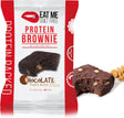 Eat Me Guilt Free Peanut Butter Bliss Protein-Packed Brownie - 14G Protein, Low Carb, Keto-Friendly, Low Sugar, Non GMO, No Preservatives, Low Calorie Snack or Dessert | 12 Count