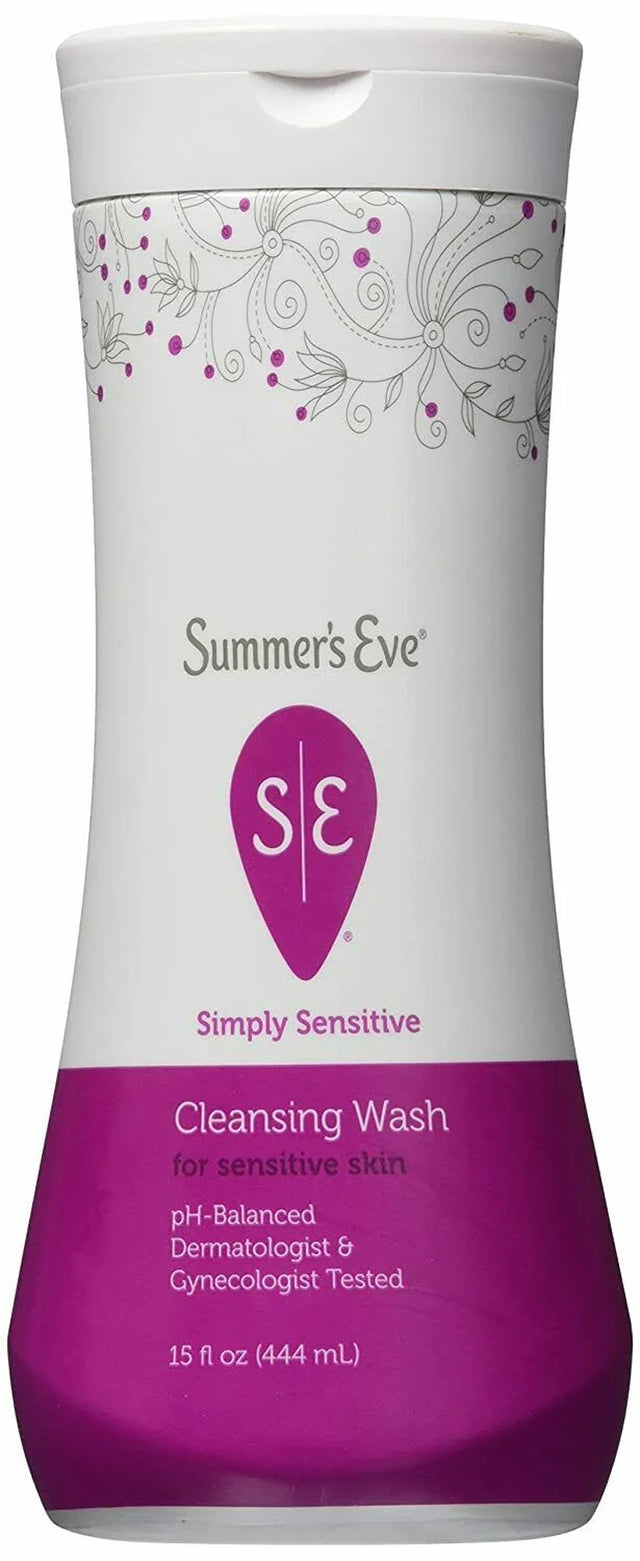 Summer'S Eve Feminine Wash Sensitive Skin 15 Oz (Pack of 2)