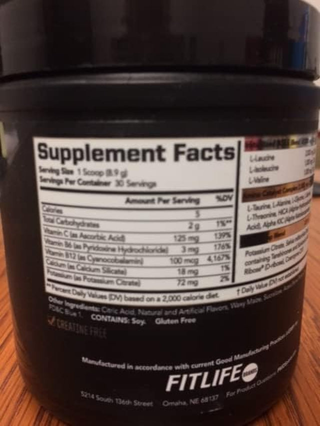 PMD Sports Bcaa'S Stim Free for Recovery and Performance Lemonade (30 Servings) & Siren Labs L-Carnitine Elite Burn Fat Loss Support Strawberry Blast 3000 Mg (32 Servings)