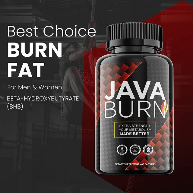 Java Burn - Pills for Weight Loss - Energy Boosting Supplements for Weight Management and Metabolism - Advanced Ketogenic BHB Ketones - 60 Capsules (1 Pack)