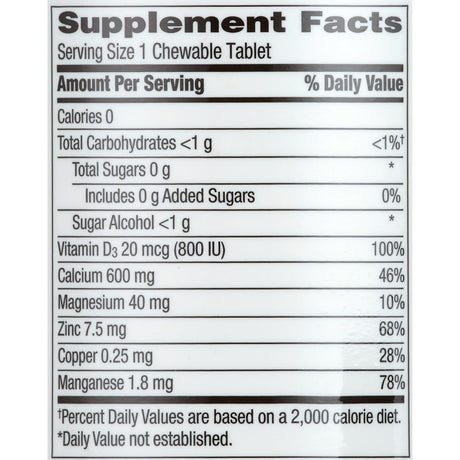 Caltrate Chewables Calcium Vitamin D Supplement - 155 Count