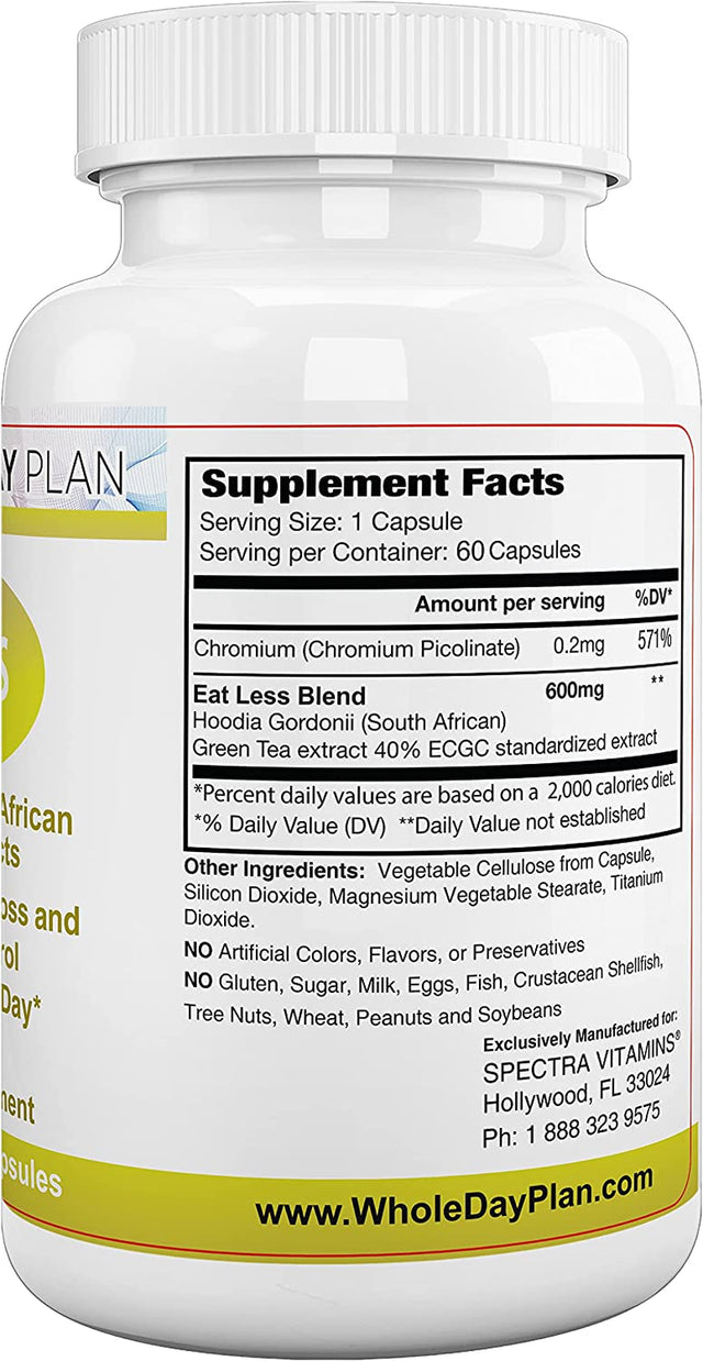 EAT Less - Weight Loss Pills for Women and Men That Works Fast - Appetite Suppressant Fat Burning Supplements for Women and Men That Work Fast - Made in USA