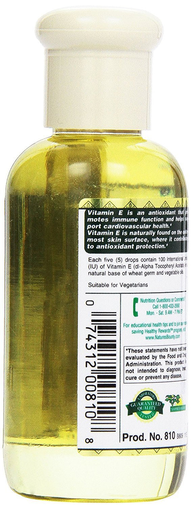 Nature'S Bounty Vitamin E-Oil 30,000 IU, 2.50 Oz