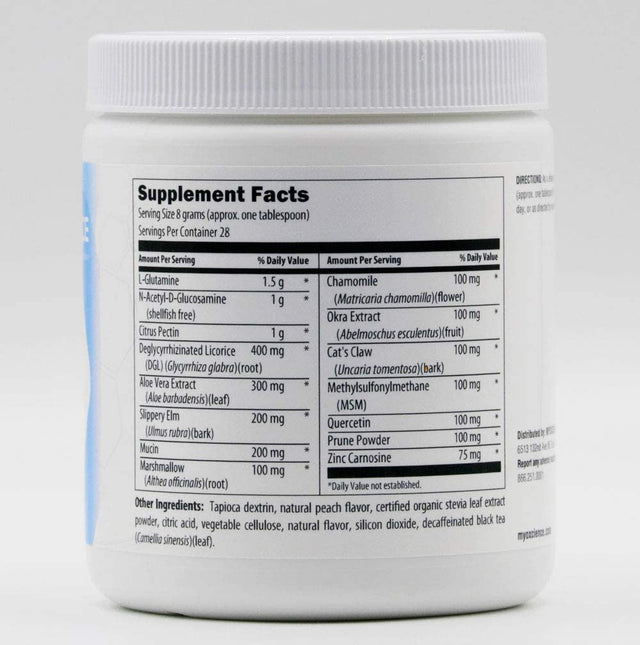 Gut Barrier Enhance | Advanced Gut Health Support | Contains: Licorice Root (Deglycyrrhized), Aloe Lea, N-Acetyl Glucosamine, Chamomile