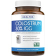 Healths Harmony Colostrum 1000Mg (Non-Gmo) 30% Igg Immunoglobulins - Immune System Support, Gut Health and Respiratory Health Supplement - Low Heat Processed Bovine Colostrum - 60 Capsules