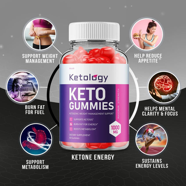 Ketology ACV Gummies - Advanced Formula Ketology Keto Apple Cider Vinegar Gummies 60 Gummies