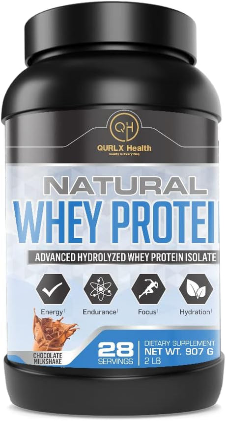 QURLX Natural Chocolate Whey Protein