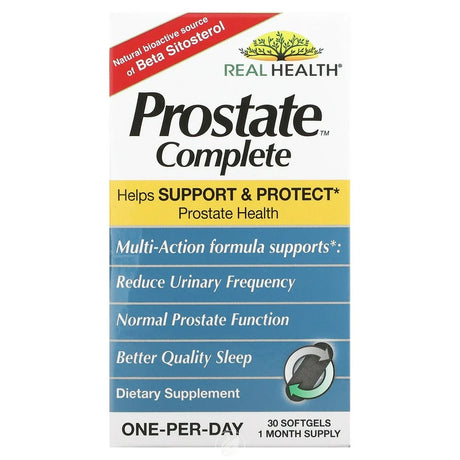 (2 Pack) Real Health Prostate Complete 30 Sgel