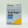 Rising Pharma - Folitab 500 - Elemental Iron with Vitamin C and Folic Acid - 30 Caplets - Helps with Iron Deficiency