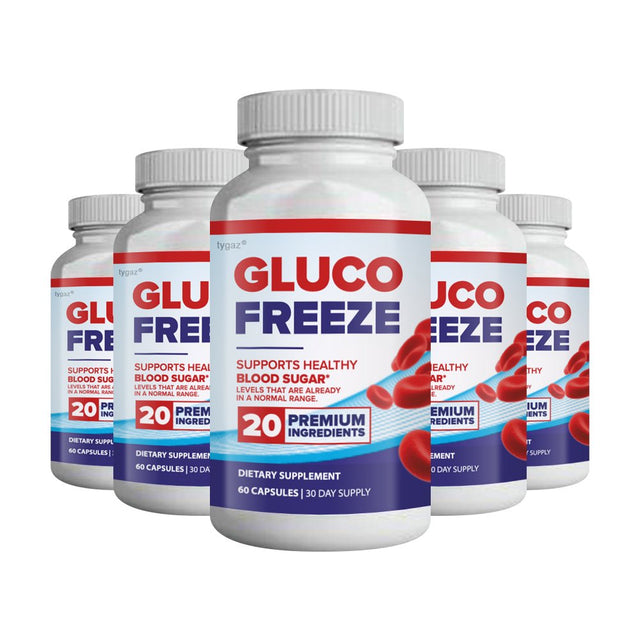 Glucofreeze - Gluco Freeze 5 Pack