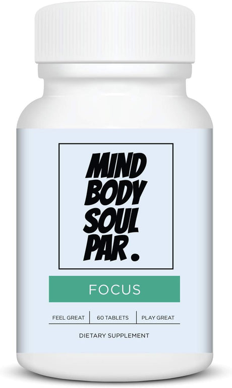 Focus Brain Enhancement Supplement for Golfers - Promotes Concentration, Cognitive Function & Memory - Play Better Golf