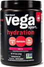 Vega Sport Hydration Electrolyte Powder, Berry - Post Workout Recovery Drink for Women and Men, Vitamin C, Vegan, Keto, Sugar Free, Dairy Free, Gluten Free, Non GMO, 5 Oz