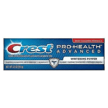 Crest Pro-Health Advanced Whitening Power Toothpaste, Deep Cleaning Formula 3.3 Oz