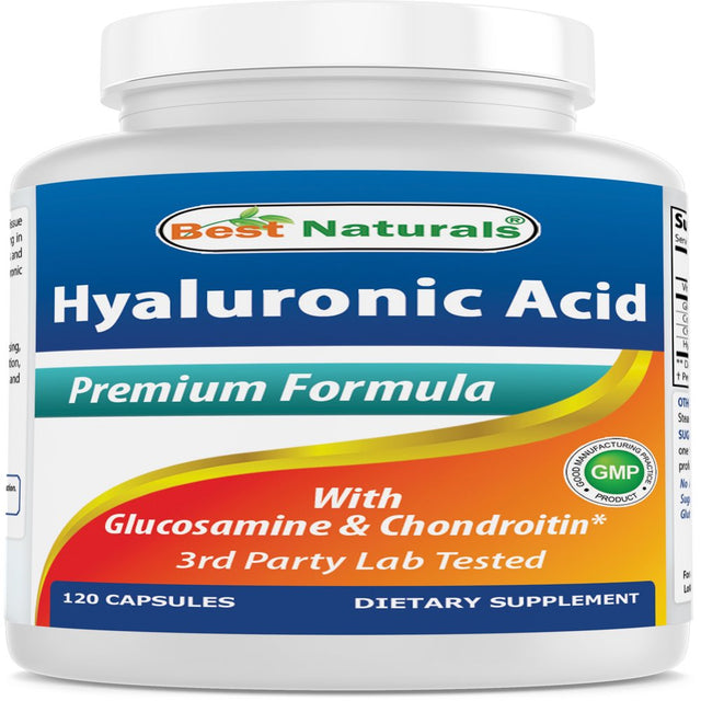 Best Naturals Hyaluronic Acid 100 Mg 120 Capsules | Joint Support