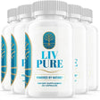 5 Pack Liv Pure Powered by Nature Advanced Formula Liver Live Pure Perification Function Supplement 300 Capsules