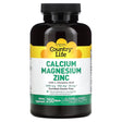 Calcium Magnesium Zinc, 250 Tablets, Country Life