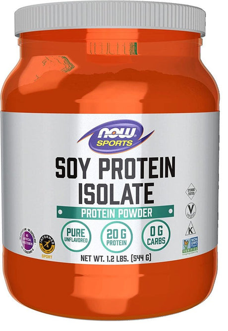 NOW Sports Soy Protein Isolate Unflavored -- 2 Lbs