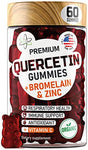 Biovit Quercetin 500Mg Gummies - Quercetin with Bromelain, Zinc & Vitamin C - Quercetin Gummies Supplements for Immunity, Cardiovascular, Allergy, Aging Support - Activated Quercetin for Kids & Adults