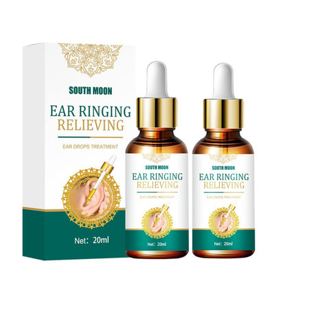 Smrinog 2Pcs Herbal Medicine Ear Acute Otitis Fluid for Ear Tinnitus Sore Deafness Treatment 20Ml