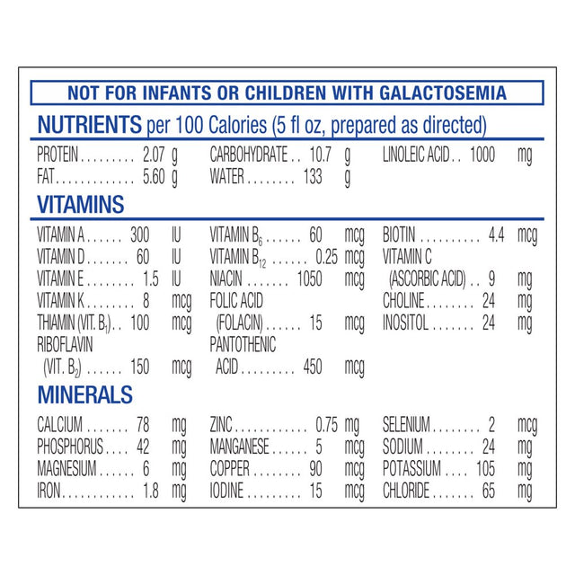 Similac® Advance®* Powder Baby Formula with Iron, DHA, Lutein, 12.4-Oz Can, Pack of 6