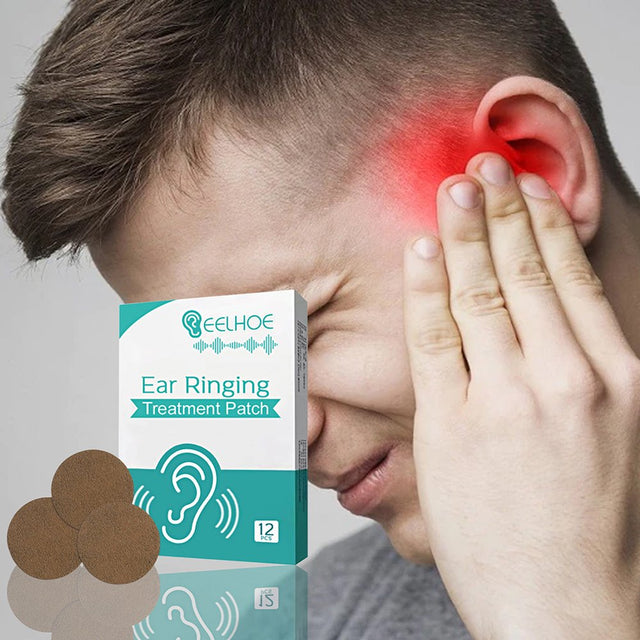 Smrinog 24Pcs Ear Health Care for Tinnitus Symptoms Ringing Relief Hearing Loss Sticker