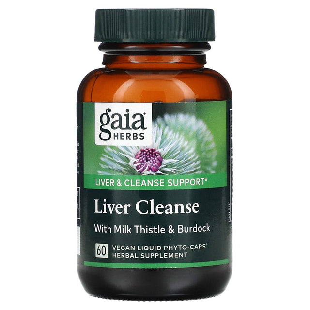 Gaia Herbs, Liver Cleanse, 60 Vegan Liquid Phyto-Caps