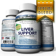 Liver Care - Advanced Formula with Milk Thistle, Artichoke and Turmeric - Natural Liver Health Support & Protection for Optimal Function