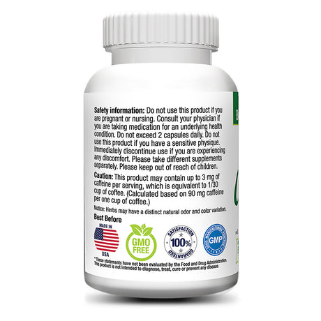 Bel-Air Green Tea Extract: Metabolism Booster, Heart & Cognitive Support for Optimal Health