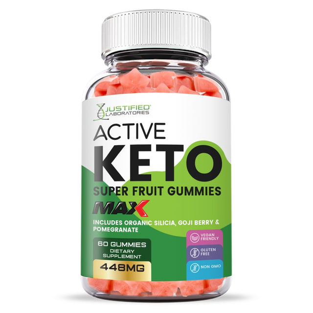 (10 Pack) Active Keto Max Gummies Dietary Supplement 600 Gummys