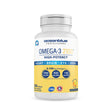 Oceanblue Omega-3 2100 - 120 Ct - Triple Strength Burpless Fish Oil Supplement with High-Potency EPA, DHA, DPA - Wild-Caught - Orange Flavor (60 Servings) - New Packaging