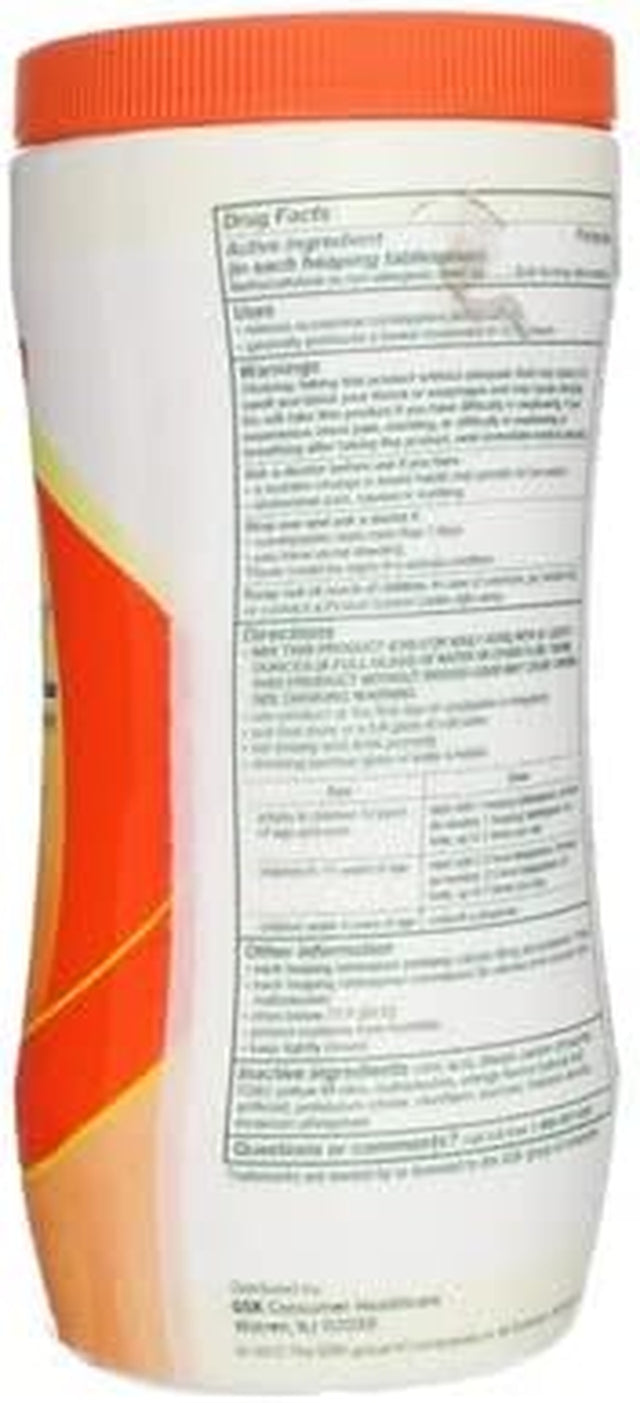 Citrucel - Fiber Therapy for Regularity, Methylcellulose, Orange Flavor - 30 Oz, Pack of 4