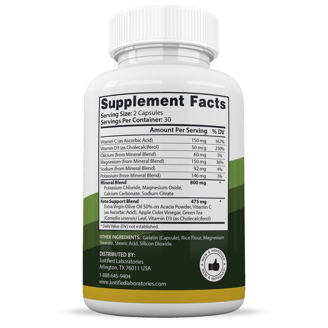 (2 Pack) Peoples Keto ACV Pills 1275Mg Alternative to Gummies Dietary Supplement 120 Capsules