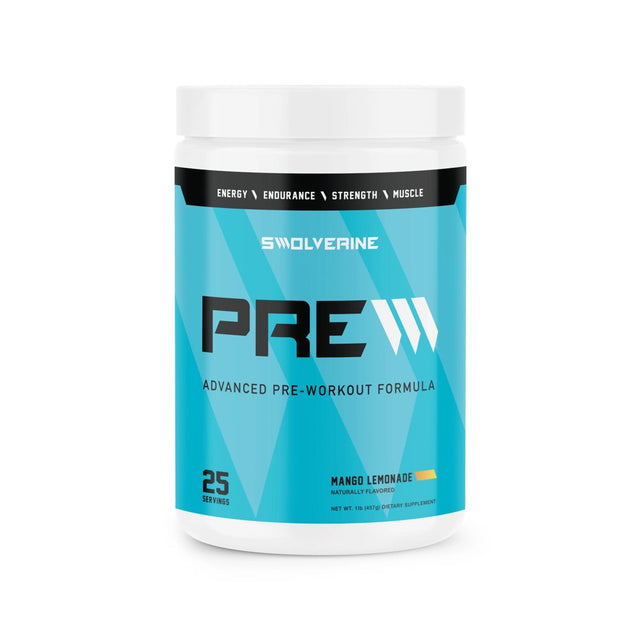 PRE - Advanced Pre Workout Formula Non-Stim - Mango Lemonade - 25 Servings