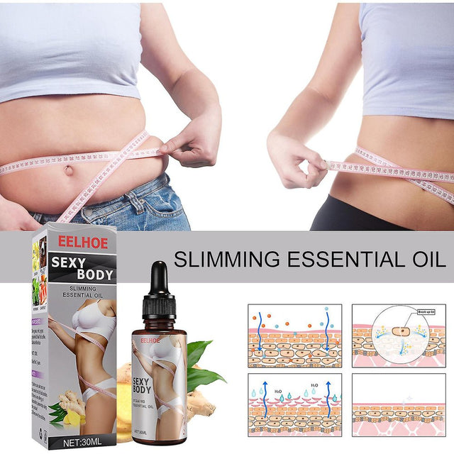 Body Sculpting Essential Oil Beautiful Firming Big Belly Slimming Thin Thigh Muscle Shaping Massage Body Essential Oil-1 Box