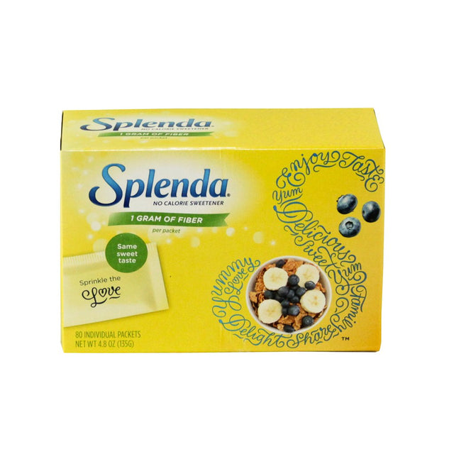 Splenda Fiber Packets 80 Count Case (12 Count)