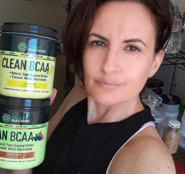 Clean BCAA - 2:1:1 Food Sourced Bcaas Powder & Coconut Water Electrolytes Recovery & Amino Energy Supplement - Award Winning Vegan Amino Acid Supplement - 30 Servings (30, Lemonade)